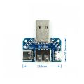 USB Head Switchboard Male USB Connector to Type-c Micro Female USB 2.54-4P transfer test board USB adapter plate XY-USB4. 