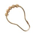 Easy Install Rustproof Shower Curtain Hooks Frictionless Stainless Steel - Easy Glide Shower Rings 24 Hooks. 