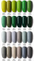 BOLE Bole nail polish spring and summer popular avocado green gray matcha green nail polish gel nail shop with light therapy gel. 