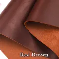 2mm Dark Orange Natural Cow Skin Leather Crazy Horse Leather Color Genuine Leather for Diy Leather Craft for Belt Wallet Bag. 