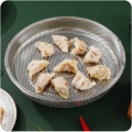 Stainless Steel Food Steamer Rack Basket Pressure Cooker Steamer Basket With Handle Steaming Grid Drain Drainer Cooking Utensils 1Pcs. 