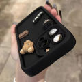 HOT Cute 3D Bear Coffee Cartoon Silicone Case For iPhone 15 12 11 13 14 Pro Max 16 Pro 7 8 Plus X XS XR 15pro Cases Soft Matte Cover. 