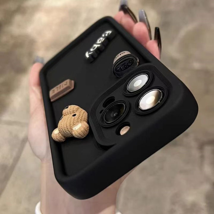 HOT%20Cute%203D%20Bear%20Coffee%20Cartoon%20Silicone%20Case%20For%20iPhone%2015%2012%2011%2013%2014%20Pro%20Max%2016%20Pro%207%208%20Plus%20X%20XS%20XR%2015pro%20Cases%20Soft%20Matte%20Cover%20-%20Image%203
