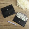 Eco-friendly Cash Envelope Secure Reusable Portable Money Pouch Stylish PU Leather Budget Wallet for Personal Finance Budget. 