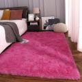 Faux Fur Carpets [3 x 5 feets] Hot Pink Colour | Bedroom/Living Room Fur Fluffy Extra Soft Rug / Carpet. 