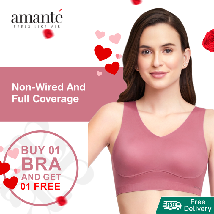 Amante Skins V-Neck Bra - Buy 01 Bra, Get 01 Bra FREE (Valentine's Day ...