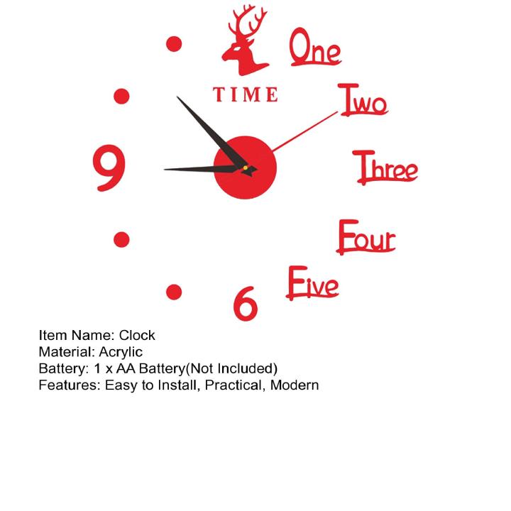 GOIKEA%20Wall%20Clock%20Cute%20Creative%20Christmas%20Decoration%20Acrylic%203D%20DIY%20Digital%20Clock%20Wall%20Background%20Decoration%20for%20Living%20Room%20Bedroom%20-%20Image%203