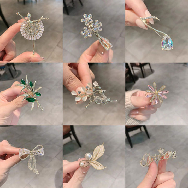 Brooch Fashion Luxury Creative Corsage Dress Pin Dress Accessories Female Music Sunlight Mall