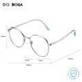 OQ BOGA 3 Colors Anti Blue Light Proof Radiation Irregular Polygon Frame Computer Glasses Women Men Unisex Eye Protection Fashion Full Rim Eyewear. 