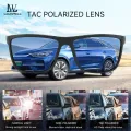 LouisWill Fashion Men’s Sunglasses Classic Sunglasses Square Sunglasses UV400 Polarized Sunglasses Eyewear Ultra Light Elastic Leg Anti Glare Glasses Outdoor Sports Driving Sunglasses. 