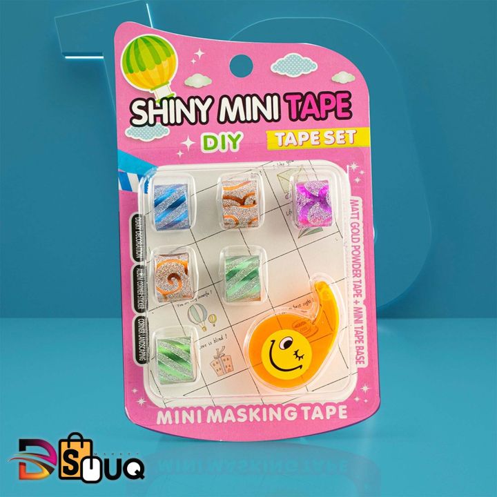 10%20Pcs/Set%20Adhesive%20Tape%20Lovely%20mini%20glitter%20Washi%20Tape%20Set%20DIY%20Decoration%20Sticker%20Label%20Masking%20Tape%20-%20Image%202