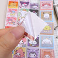 500PCS/Roll Sanliou Sticker Cartoon Kulom Sticker Sute Sealing Tool Kawaii Decorative stickers. 