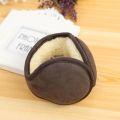 【FOOT SOFA】HJGFW Winter Warm Fleece Stuffed Behind the Head Simple Female Ear Flap Man Earmuff Ear Cover Thick Earwarmer. 