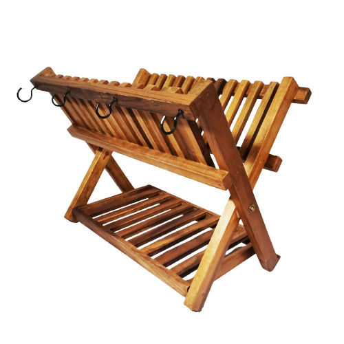 Mr.%20Wood%20Dish%20Drying%20Rack%20/%20Teak%20Wood%20Plate%20Rack%20/%20Portable%20Dish%20Drying%20Rack%20-%20Image%202