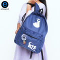 Fashion Backpack Bag - BTS - Traveling light weight bag - Boys and Girls unisex bag - School Bag - Class Bag. 