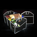 Car Large Capacity Folding Storage Bag Multi-Pocket Trunk Organizer Trunk Stowing And Tidying Car Accessories. 