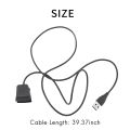 For Fitbit Alta HR Charger,Replacement USB Charging Cable Cord Dock Charger For Fitbit Alta HR, Fitness Tracker Wristband Smart Watch (3Foot/1meter, 1-Pack). 