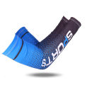 Ice Silk Sleeve Sunscreen Cuff UV Sun Protection Arm Sleeves Anti-Slip Men Long Gloves for Outdoor Cool Sport Cycling. 