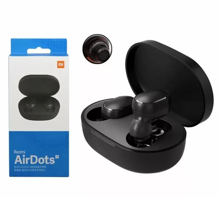 Xiaomi%20Redmi%20Airdots%20Pro%20Black%20Bluetooth%20Earphones%20Youth%20Mi%20True%20Wireless%20Headphones%20Bluetooth%205.0%20TWS%20Air%20Dots%20Headset%20-%20Image%202