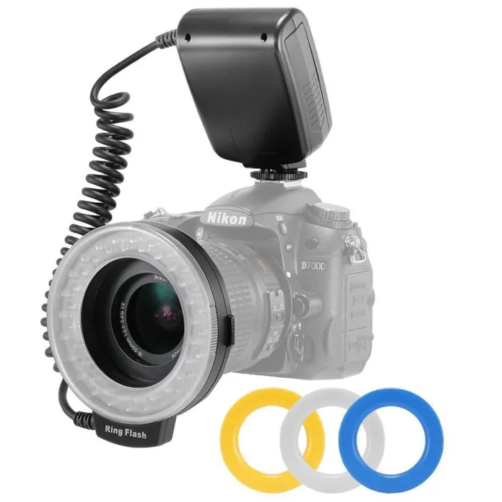 PULUZ%20RF-550D%2048%20Macro%20LED%20Ring%20Flash%20Light%20With%208%20Adapter%20Ring%20For%20Nikon%20Canon%20Sony%20Pentax%20Olympus%20Panasonic%20Camera%20DSLR%20Ring%20Flash%20Kit%20-%20Image%206
