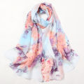 Hot Fashion Women Foulard Bandana Dot Scarf Chiffon Georgette Long Shawl Summer Scarf Sunscreen Elegant. 