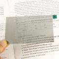 96x60x1mm Heat Insulation Glass Affixed Polarizer Film Projector 4 Inches Screen Repair Accessories. 