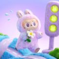 POP MART LABUBU V3 Macaron Vinyl Character Blind Box (Key Chain/Plush Toy) - Plush Figure. 