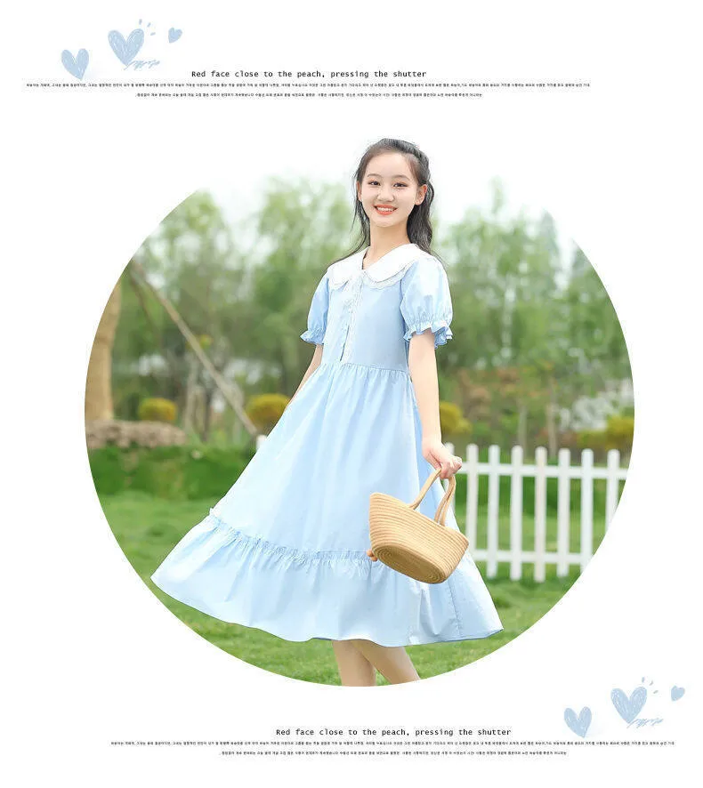 sachin and babi light blue dress A week in work outfits with FJ intern, Liv Ledwidge