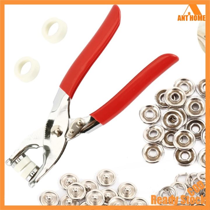 Anthome Rivet Tool Set Snap Button Machine Plier Tool Fasteners Press Studs Bouton Pression Machine