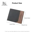 LouisWill Wallet Men Wallets Fashion Long Short Wallet PU Leather Long Wallet Business Wallets Men's Anti-theft Soft Wallet Splicing Two Fold Ultra-thin Long Wallet Travel Purses Coin Pouch ID Credit Cards Holders. 