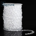 30 Meters Transparent Plastic Resin Beads Curtain Window Door Wedding Backdrop. 