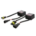 2Pcs Xenon HID Decoder Kits HID Light Lamp Relay Capacitor Error Warning Canceller Anti-flicker. 