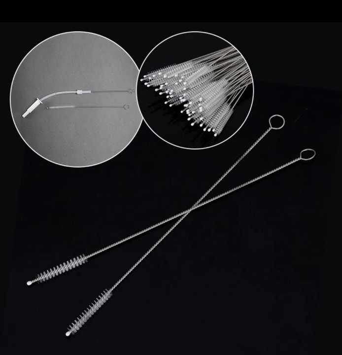 Reusable Drinking Straw Cleaning Brush Kit Straw Tube Pipe Cleaner ...