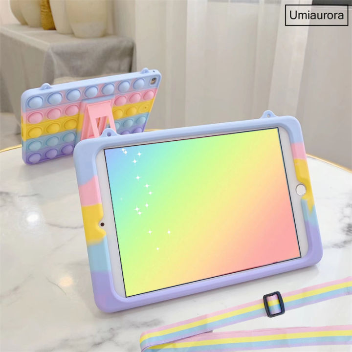 Kids Silicone Tablet Case For Samsung Galaxy Tab A6 7.0 SM-T280 T285 A 8.0 SM-T290 A7 Lite 8.7 SM-T220 SM-T225 Stand Case Cover