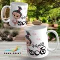Love you Sister Nangi gift mug cup for your loving sister, Nangi, Friend, girlfriend for Brotherhood, Friend's Day, Birthday or any occasion Adarei Nangi mug. 