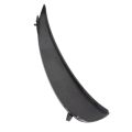 Left Front Bumper Trim Strip Replacement Parts Accessories A2138856306 For - E-Class W213 C238 2015-2023 Car Accessorie Bright Black. 