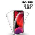 360 Full Cover Soft Silicone Shockproof Phone Case For iPhone X Xs Xs Max XR 11 11 Pro 11 Pro Max Clear Silicone TPU Front + Hard PC Back Cover Protective Case. 