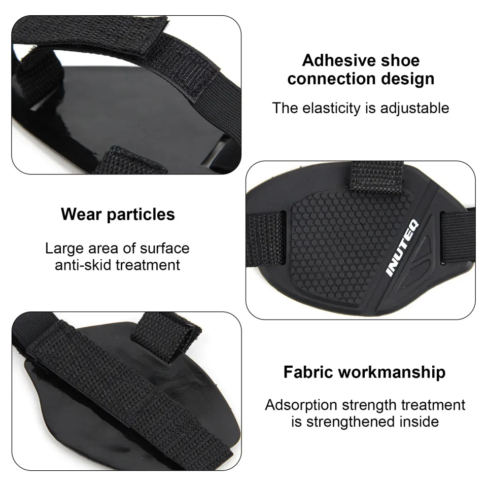 Motorcycle Gear Shift Pad Riding Shoe Cover Anti Skid Boot Protector Rubber Gear Shifter Guards