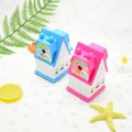 1pcs cute house shape mechanical accessories manual pencil sharpener stationery office school supplies. 