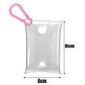 Mini Bag Transparent Coin Purse Keychain Pendant Square Pouch Organizer Key Lipstick Earphone Storage Bag. 