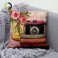 Quorrae Cushion Cover Decorative Invisible Zipper Breathable Cushion Cover. 