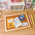 Multipurpose Double-sided Cork Notice Board Wall Hanging Thickened Photo Display Board DIY Message Boards Photo Background. 