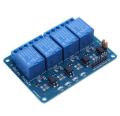 4 Channel 5V Relay Module Board Shield With Optocoupler Support High and Low Level Trigger for Arduino. 