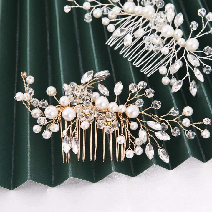 Elegant%20Bridal%20Pearl%20Hair%20Comb%20Clip-Handmade%20Flower%20Beautiful%20Crystal%20Hair%20Accessories%20-Wedding%20Hair%20Pins%20Bridesmaid%20Bridal%20Decor%20-%20Image%203