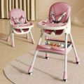 Multifunction Folding Baby Dining Chair Portable Kitchen Furniture with Safe Food Tray HC 401 | 3 in 1 High Chair | INeedz CCS HC401. 