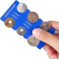 Coin Collection Purse Wallet Organizer Holder Car Coin Changer Holder Mini Japan Coin Dispenser Plastic Storage Box. 