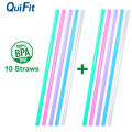 Quifit Straw Length 27cm For Water Bottle 450ml 1l 1.3l 2l 2.2l 3.78l 3.8l. 