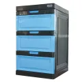 Daxer 3 Drawer Plastic Cupboard Cream – DDC 02C. 