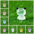 Funny Micro Landscape Mini Glow Frogs Cute Glow At Dark Luminous Frog Ornaments Small Garden Frogs Miniatures Fish. 