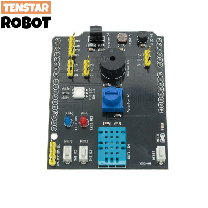 9%20In%201%20Sensor%20Board%20Multifunction%20Expansion%20Board%20Dht11%20Lm35%20Temperature%20Humidity%20For%20Arduino%20Uno%20Rgb%20Led%20Ir%20Buzzer%20-%20Image%206